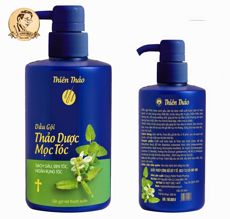 Dầu gội đầu bằng thảo dược