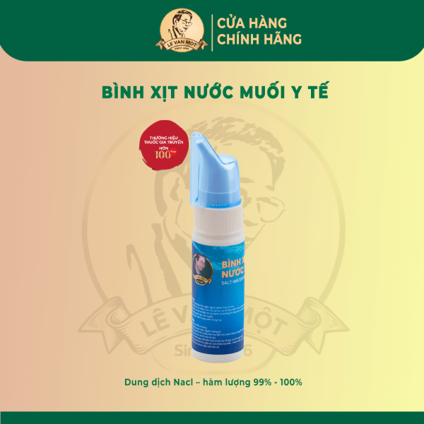 Bình xịt nước muối y tế - Hình ảnh 2