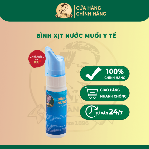 Bình xịt nước muối y tế - Hình ảnh 3