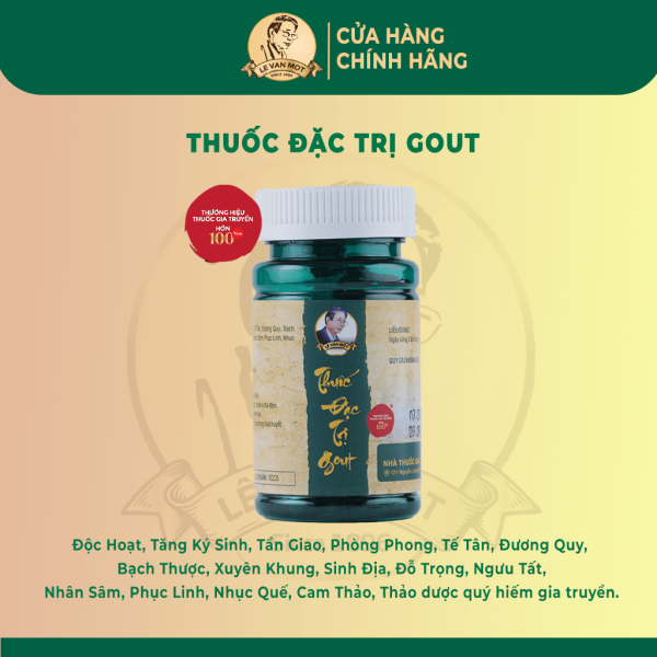 Thuốc đặc trị gout - Hình ảnh 2