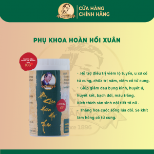 PHỤ KHOA HOÀN HỒI XUÂN