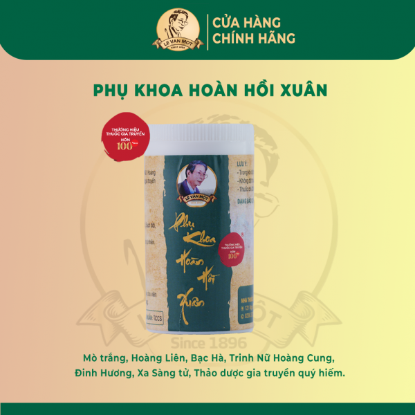 PHỤ KHOA HOÀN HỒI XUÂN - Hình ảnh 3